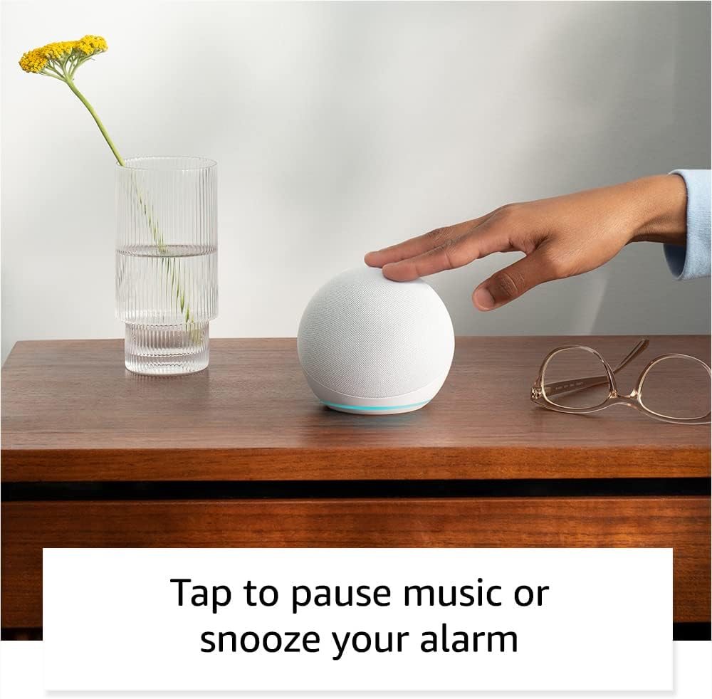 Echo Dot, Vibrant Sounding Alexa Speaker, Great for Bedrooms, Dining Rooms and Offices, Charcoal
