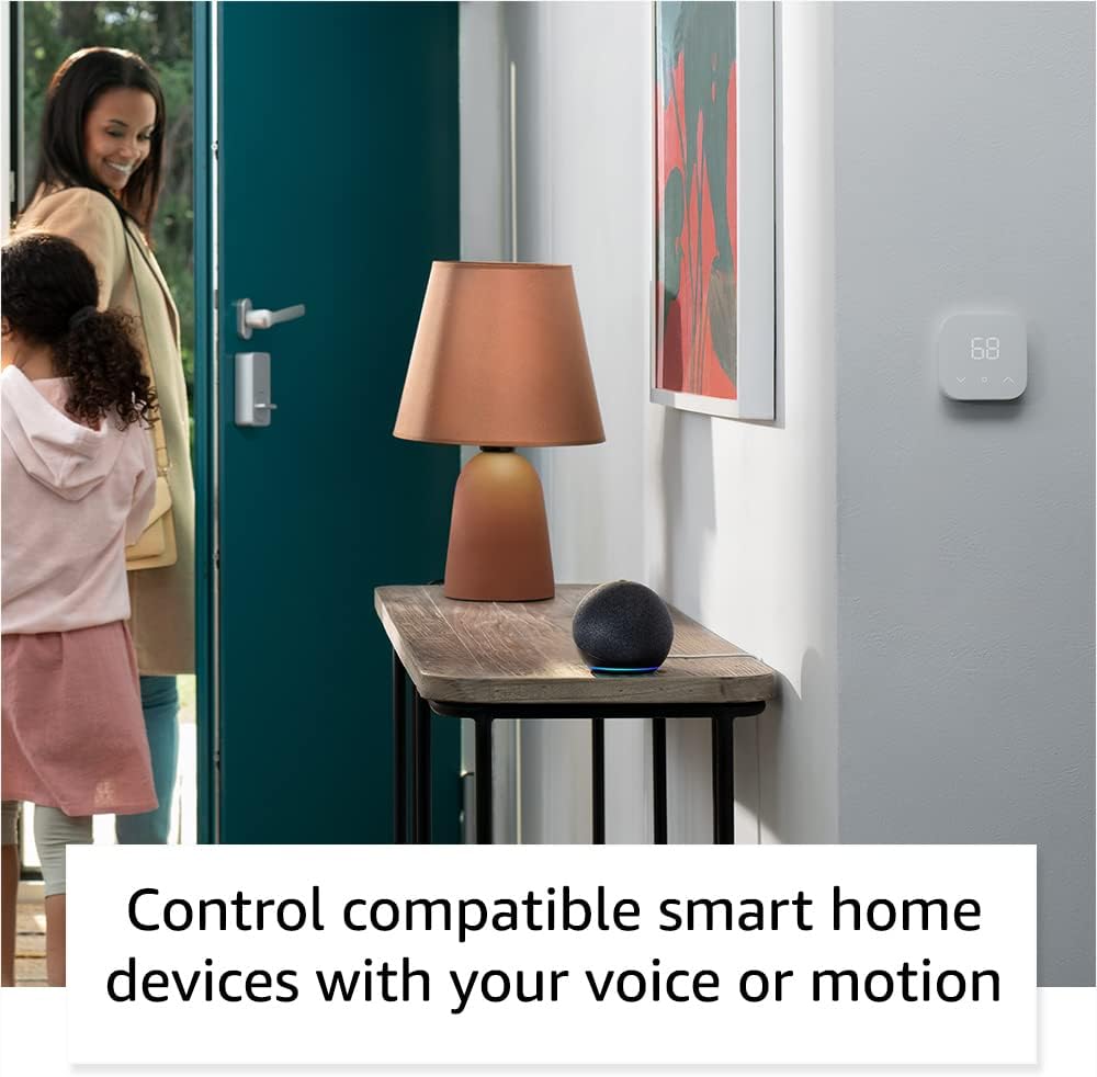 Echo Dot, Vibrant Sounding Alexa Speaker, Great for Bedrooms, Dining Rooms and Offices, Charcoal