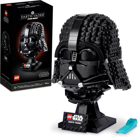 Star Wars Darth Vader Helmet Building Set, Mask Model Kit for Adults to Build and Display, Collectible Star Wars Home Décor, Gift Idea for Classic Star Wars Fans, 75304